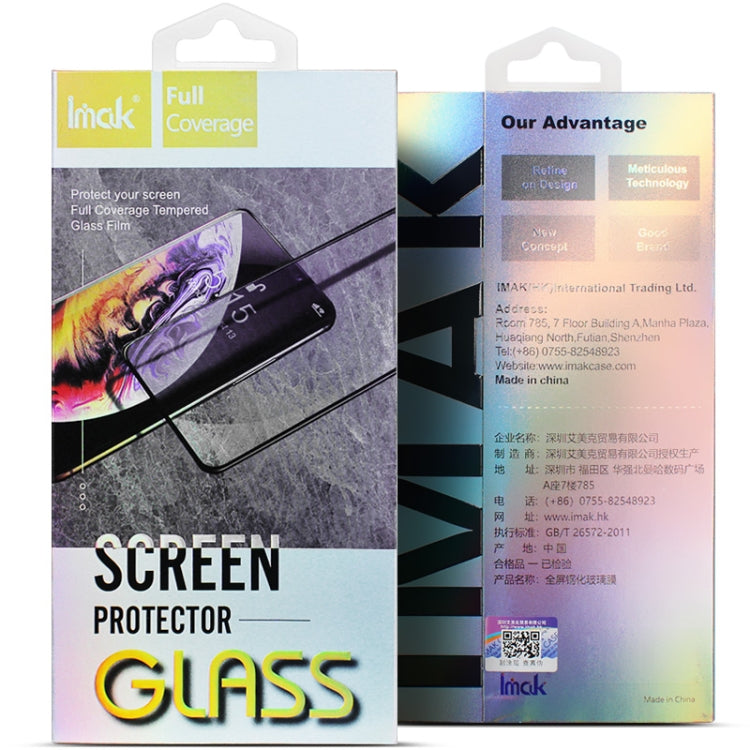 For iPhone 14 Plus IMAK 9H Surface Hardness Full Screen Tempered Glass Film Pro+ Series - iPhone 14 Plus Tempered Glass by imak | Online Shopping UK | buy2fix