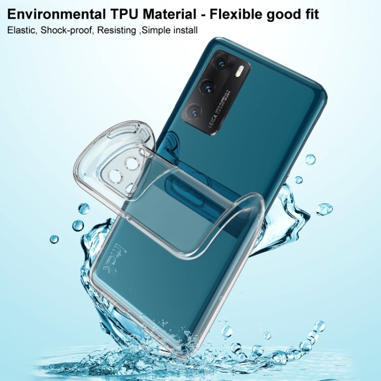 For iPhone 14 imak UX-10 Series Shockproof TPU Phone Case(Transparent) - iPhone 14 Cases by imak | Online Shopping UK | buy2fix