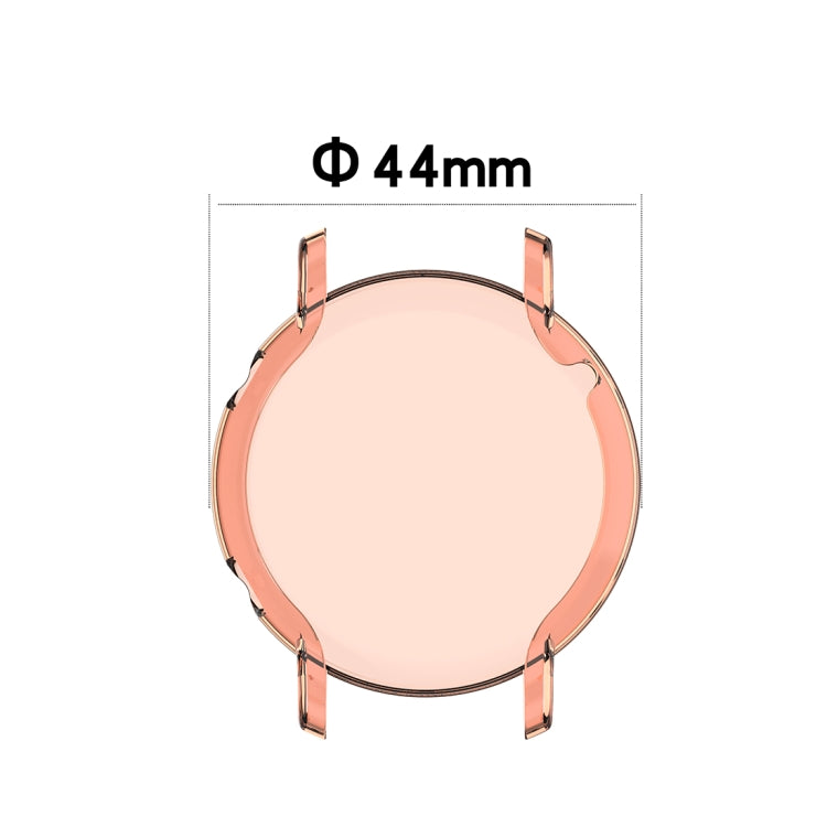 For Huawei Watch GT2 42mm Full Coverage Watch Protective Case with Screen(Transparent Pink) - Watch Cases by Huawei | Online Shopping UK | buy2fix