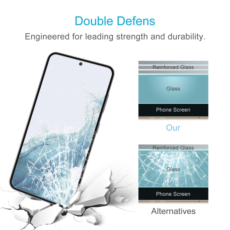 For Samsung Galaxy S23 5G 0.26mm 9H 2.5D Tempered Glass Film, Support Fingerprint Unlock - Galaxy S23 5G Tempered Glass by DIYLooks | Online Shopping UK | buy2fix