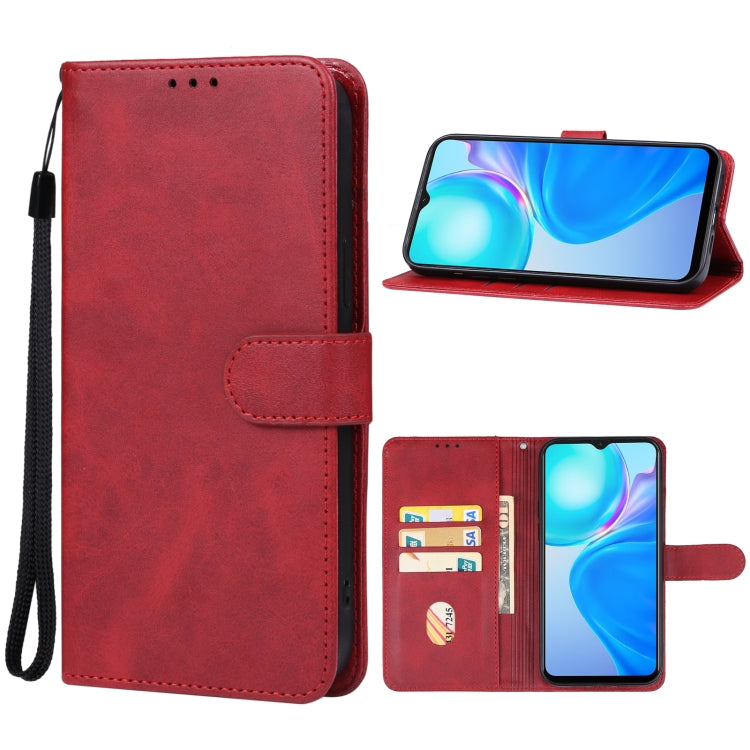 For Blackview A85 Leather Phone Case(Red) - More Brand by buy2fix | Online Shopping UK | buy2fix