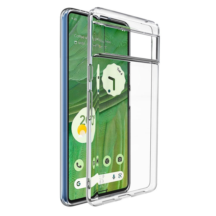 For Google Pixel 7 IMAK UX-10 Series Transparent Shockproof TPU Phone Case(Transparent) - Google Cases by imak | Online Shopping UK | buy2fix