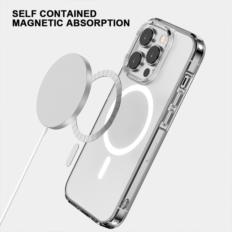 For iPhone 14 Pro Phantom TPU + PC Magsafe Phone Case(Transparent) - iPhone 14 Pro Cases by buy2fix | Online Shopping UK | buy2fix