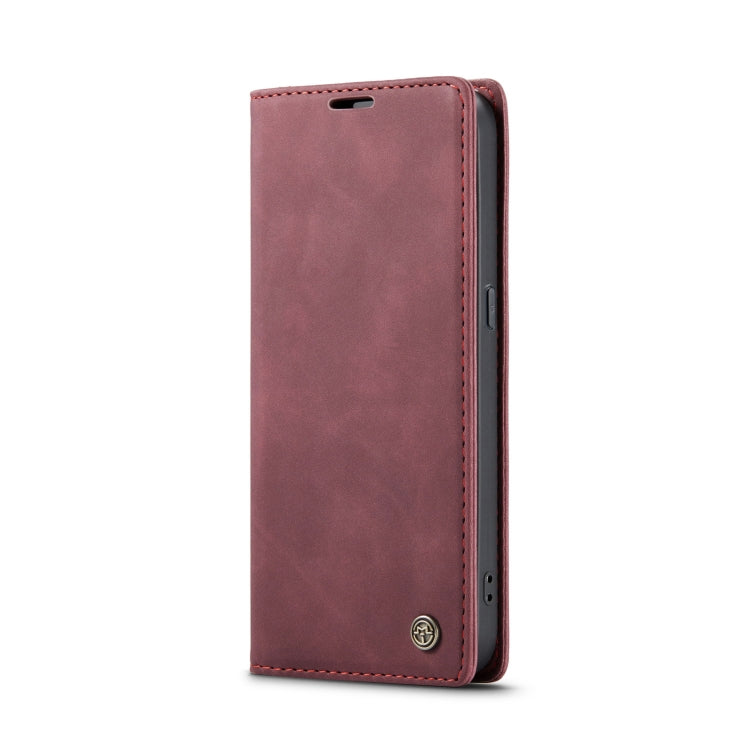 For OPPO Reno8 Pro 5G Global CaseMe 013 Multifunctional Horizontal Flip Leather Phone Case(Wine Red) - OPPO Cases by CaseMe | Online Shopping UK | buy2fix