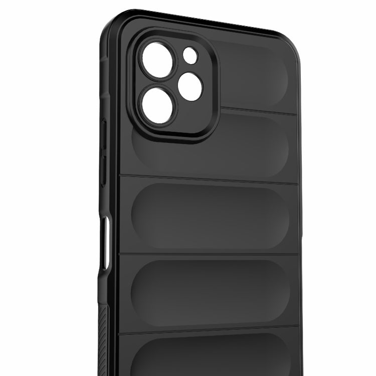 For Huawei nova Y61 Magic Shield TPU + Flannel Phone Case(Dark Blue) - Huawei Cases by buy2fix | Online Shopping UK | buy2fix