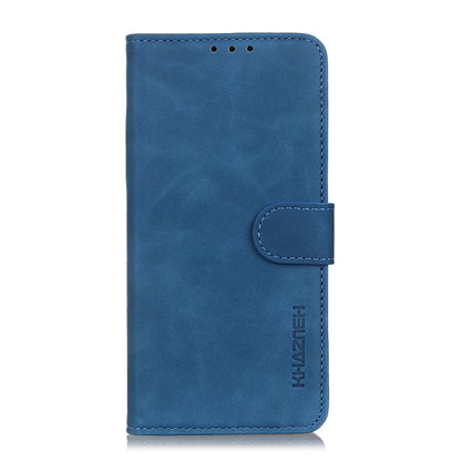 For OnePlus 11 5G KHAZNEH Retro Texture Flip Leather Phone Case(Blue) - OnePlus Cases by buy2fix | Online Shopping UK | buy2fix