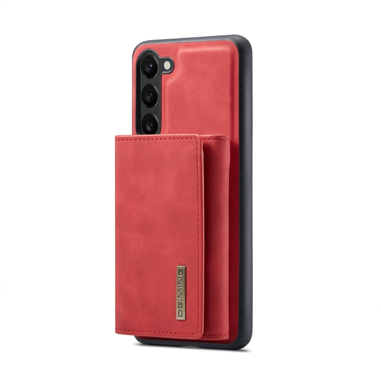 For Samsung Galaxy S23+ 5G DG.MING M1 Series 3-Fold Multi Card Wallet  Phone Case(Red) - Galaxy S23+ 5G Cases by DG.MING | Online Shopping UK | buy2fix