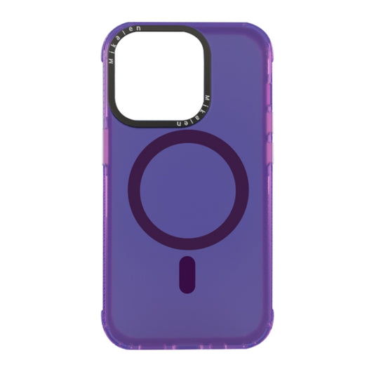 For iPhone 13 Pro Max Acrylic + TPU MagSafe Protective Phone Case(Purple) - iPhone 13 Pro Max Cases by buy2fix | Online Shopping UK | buy2fix