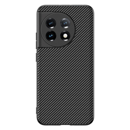 For OnePlus 11 Ultra-thin Carbon Fiber Texture Printing Phone Case(Black) - OnePlus Cases by buy2fix | Online Shopping UK | buy2fix