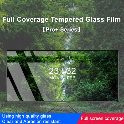 For ZTE nubia Z50 Ultra 5G imak 9H Surface Hardness Full Screen Tempered Glass Film Pro+ Series - ZTE Tempered Glass by imak | Online Shopping UK | buy2fix