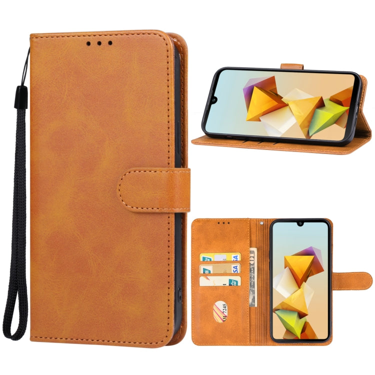 For ZTE Blade A33s Leather Phone Case(Brown) - ZTE Cases by buy2fix | Online Shopping UK | buy2fix