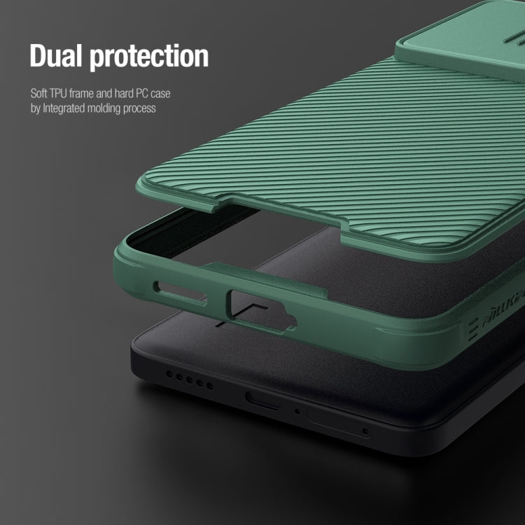 For Xiaomi Redmi Turbo 3 NILLKIN CamShield Pro PC Phone Case(Green) - Xiaomi Cases by NILLKIN | Online Shopping UK | buy2fix