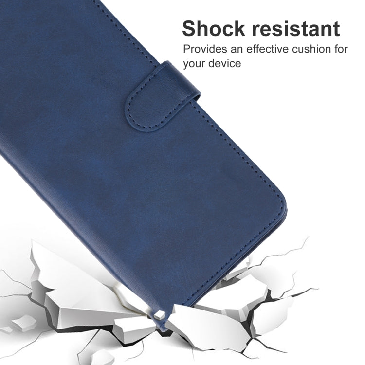 For Honor 100 Leather Phone Case(Blue) - Honor Cases by buy2fix | Online Shopping UK | buy2fix