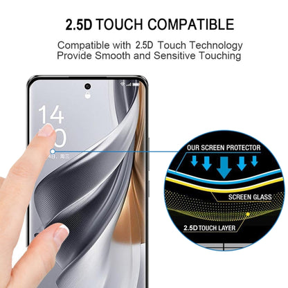 For OPPO Reno10 China / Reno10 Pro Global / Reno10 Global 3D Curved Edge Full Screen Tempered Glass Film - OPPO Tempered Glass by buy2fix | Online Shopping UK | buy2fix