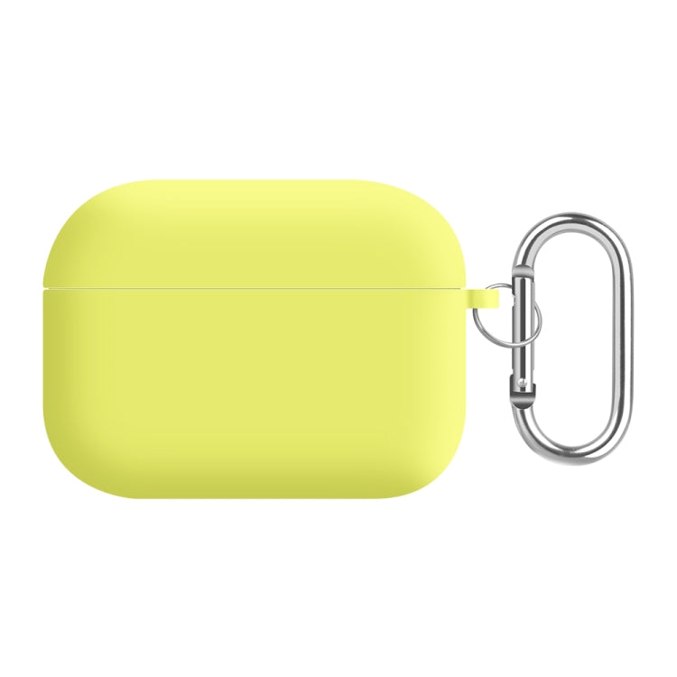 For AirPods 3 PC Lining Silicone Bluetooth Earphone Protective Case(Shiny Yellow) - For AirPods 3 by buy2fix | Online Shopping UK | buy2fix