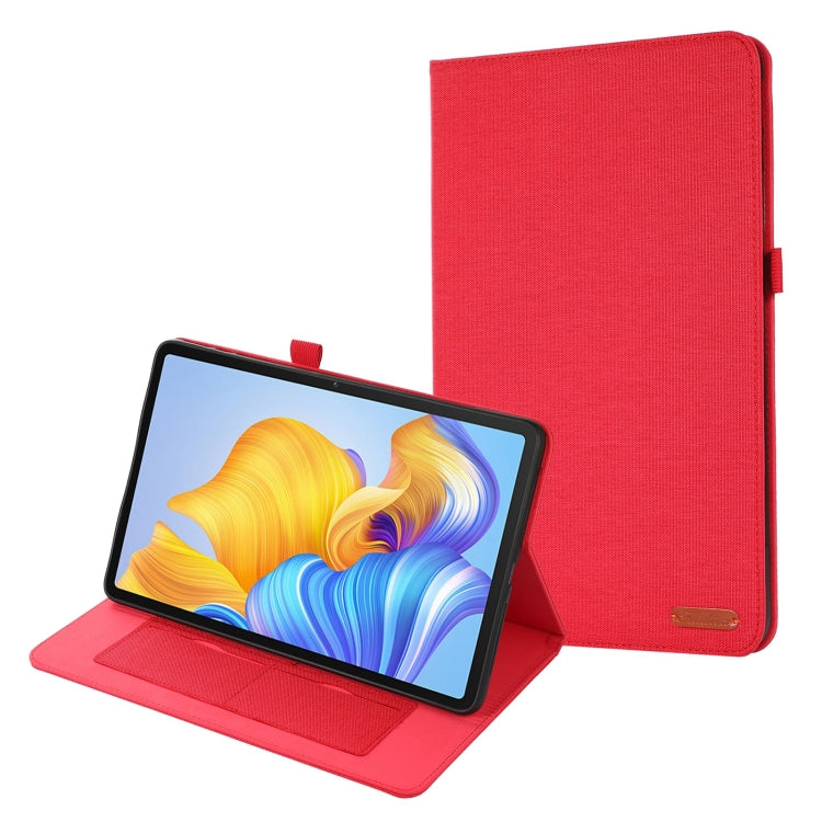 For Huawei MatePad Air 2024 Fabric Leather Tablet Case(Red) - Huawei by buy2fix | Online Shopping UK | buy2fix