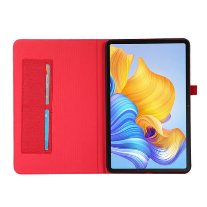 For Huawei MatePad Air 2024 Fabric Leather Tablet Case(Red) - Huawei by buy2fix | Online Shopping UK | buy2fix