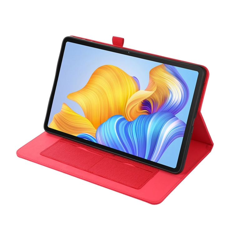 For Huawei MatePad Air 2024 Fabric Leather Tablet Case(Red) - Huawei by buy2fix | Online Shopping UK | buy2fix