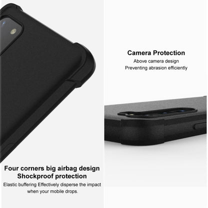 For Google Pixel 8 imak All-inclusive Shockproof Airbag TPU Case(Matte Grey) - Google Cases by imak | Online Shopping UK | buy2fix