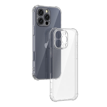 For iPhone 16 Pro Four-Corner Shockproof Clear TPU Phone Case(Transparent) - iPhone 16 Pro Cases by buy2fix | Online Shopping UK | buy2fix