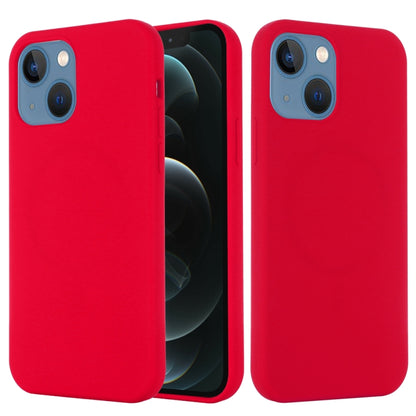 For iPhone 15 Shockproof Silicone Magsafe Phone Case(Red) - iPhone 15 Cases by buy2fix | Online Shopping UK | buy2fix