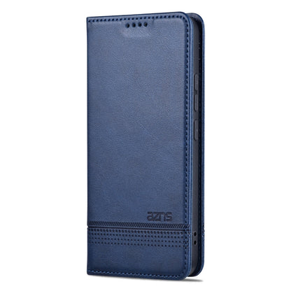 For Xiaomi 14 Pro AZNS Magnetic Calf Texture Flip Leather Phone Case(Dark Blue) - 14 Pro Cases by AZNS | Online Shopping UK | buy2fix