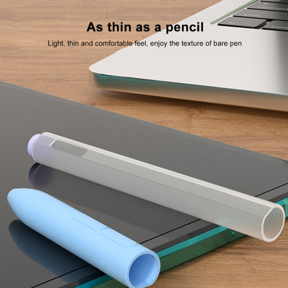 For Xiaomi Stylus Pen 2 Jelly Style Translucent Silicone Protective Pen Case(Black) - Pencil Accessories by buy2fix | Online Shopping UK | buy2fix