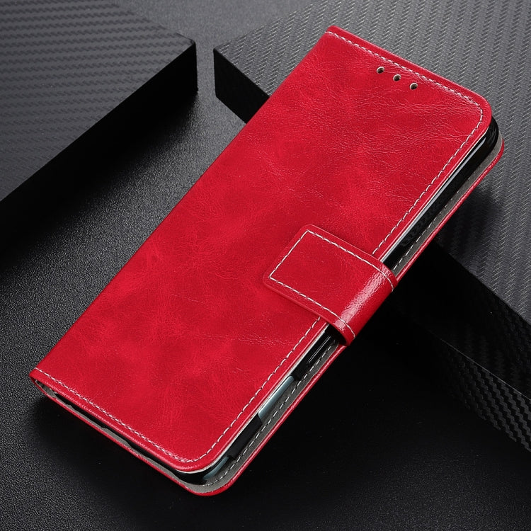 For OnePlus 12 Retro Crazy Horse Texture Leather Phone Case(Red) - OnePlus Cases by buy2fix | Online Shopping UK | buy2fix