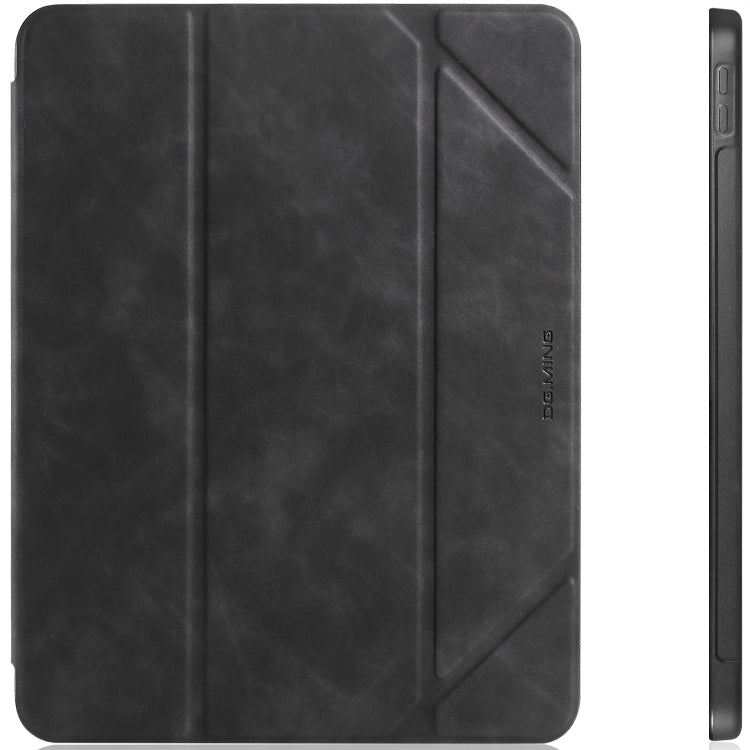 For iPad Pro 11 (2020) DG.MING See Series Horizontal Flip Leather Tablet Case ，with Holder & Pen Tray(Black) - iPad Pro 11 (2020) Cases by DG.MING | Online Shopping UK | buy2fix