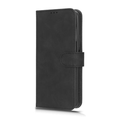 For HTC U23 Pro Skin Feel Magnetic Flip Leather Phone Case(Black) - HTC by buy2fix | Online Shopping UK | buy2fix