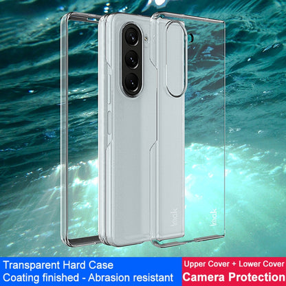 For Samsung Galaxy Z Fold5 5G imak Wing II Wear-resisting Crystal Phone Protective Case - Galaxy Z Fold5 Cases by imak | Online Shopping UK | buy2fix