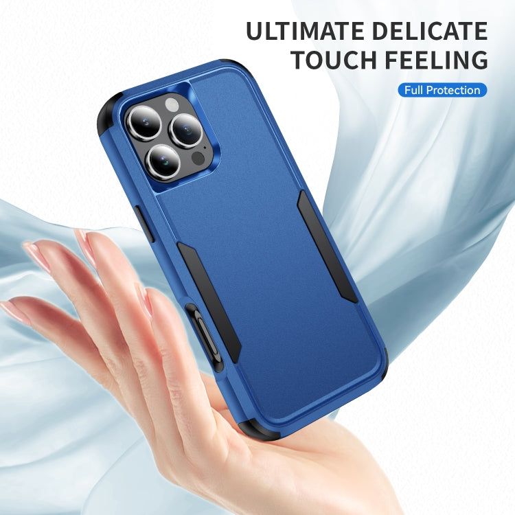 For iPhone 16 Pro Commuter Shockproof TPU + PC Phone Case(Royal Blue+Black) - iPhone 16 Pro Cases by buy2fix | Online Shopping UK | buy2fix