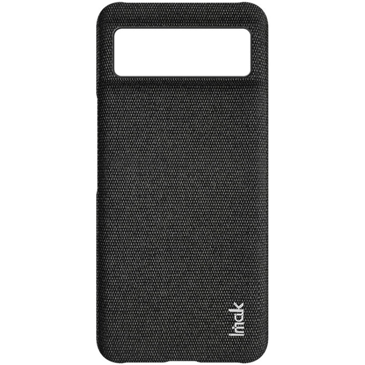 For Google Pixel 8 imak Ruiyi Series Cloth Texture PU + PC Phone Case(Black) - Google Cases by imak | Online Shopping UK | buy2fix