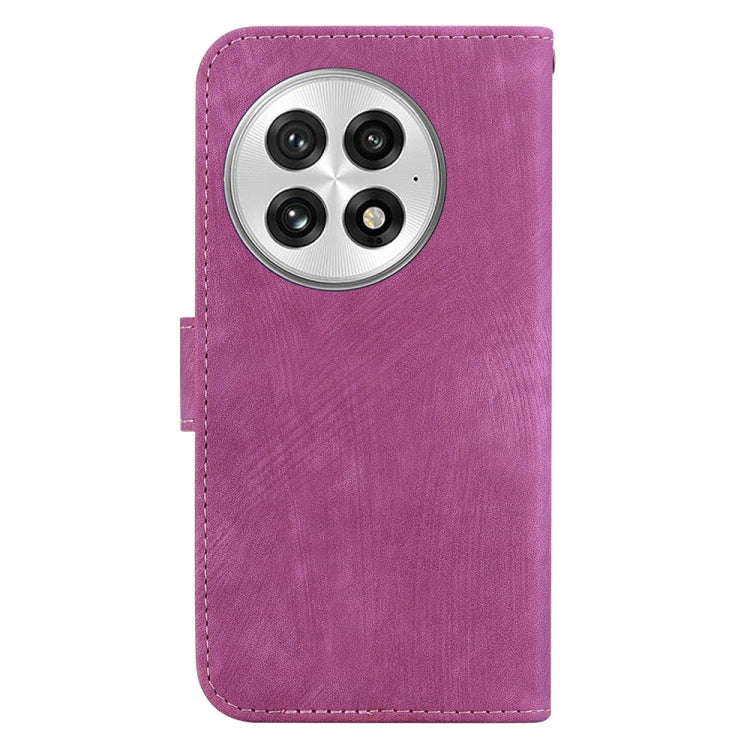 For OnePlus 13 Little Tiger Embossed Leather Phone Case(Rose Red) - OnePlus Cases by buy2fix | Online Shopping UK | buy2fix