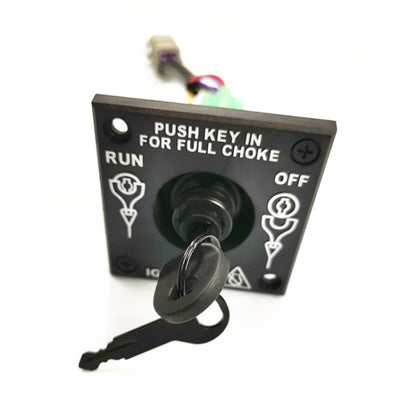 For Bombardier Outboard Ignition Switch Key Panel Marine BRP Starter Key 176408 - Marine Accessories & Parts by buy2fix | Online Shopping UK | buy2fix