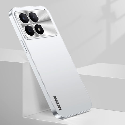 For Xiaomi Redmi K70 Pro Streamer Series Micro Frosted Metal Paint PC Phone Case(Silver) - K70 Pro Cases by buy2fix | Online Shopping UK | buy2fix