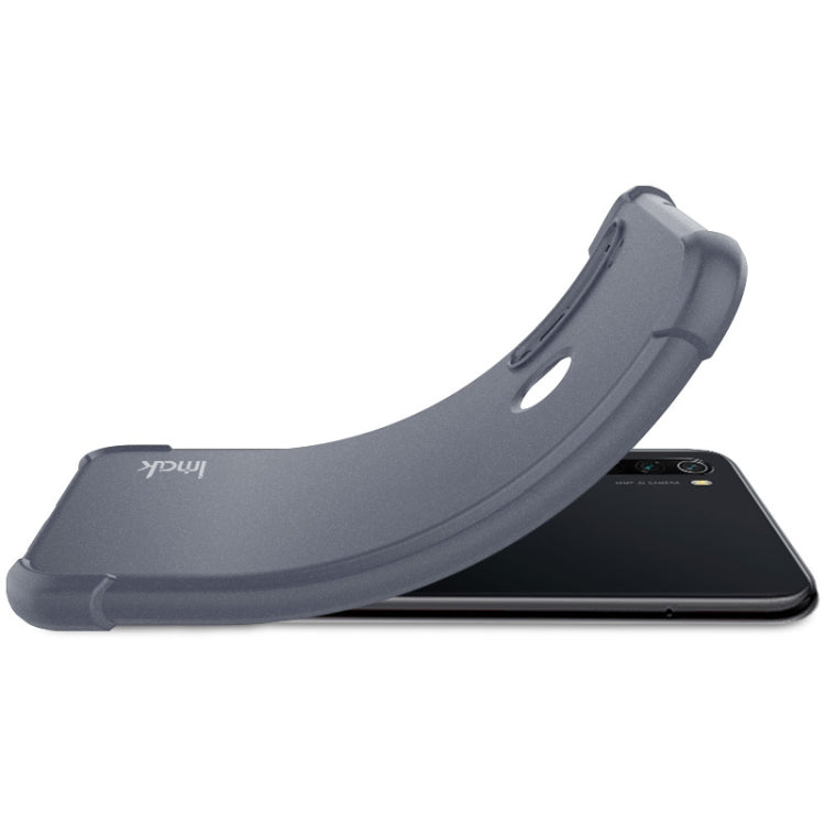 For Huawei Mate 60 imak Shockproof Airbag TPU Phone Case(Matte Grey) - Huawei Cases by imak | Online Shopping UK | buy2fix
