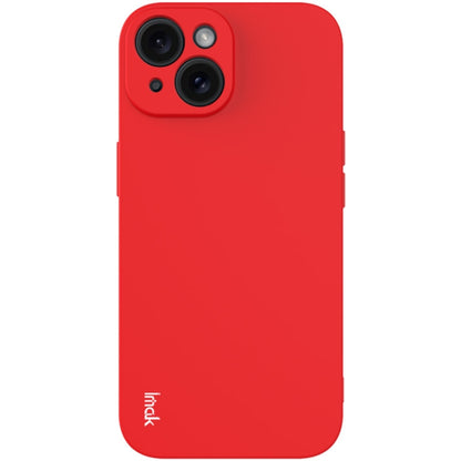 For iPhone 15 Plus imak UC-4 Series Straight Edge TPU Phone Case(Red) - iPhone 15 Plus Cases by imak | Online Shopping UK | buy2fix