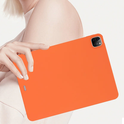 For iPad Air 11 2024 Oil Spray Skin-friendly TPU Tablet Case(Orange) - iPad Air 11 2024 Cases by buy2fix | Online Shopping UK | buy2fix