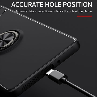 For Xiaomi Redmi Note 13 Pro 4G Metal Ring Holder TPU Phone Case(Black) - Note 13 Pro Cases by buy2fix | Online Shopping UK | buy2fix