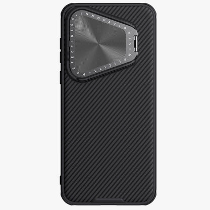 For Huawei Pura 70 Pro/70 Pro+ NILLKIN Black Mirror Prop CD Texture Mirror Phone Case(Black) - Huawei Cases by NILLKIN | Online Shopping UK | buy2fix