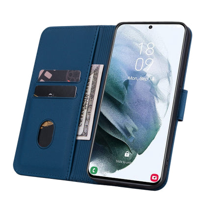 For Samsung Galaxy S23 FE 5G Diamond Buckle Leather Phone Case with Lanyard(Royal Blue) - Galaxy S23 FE 5G Cases by buy2fix | Online Shopping UK | buy2fix