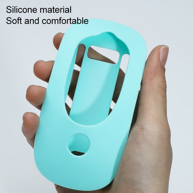 For Apple Magic Mouse 1 / 2 Mouse Silicone Protective Case(Gray Blue) - Protective Bags by buy2fix | Online Shopping UK | buy2fix