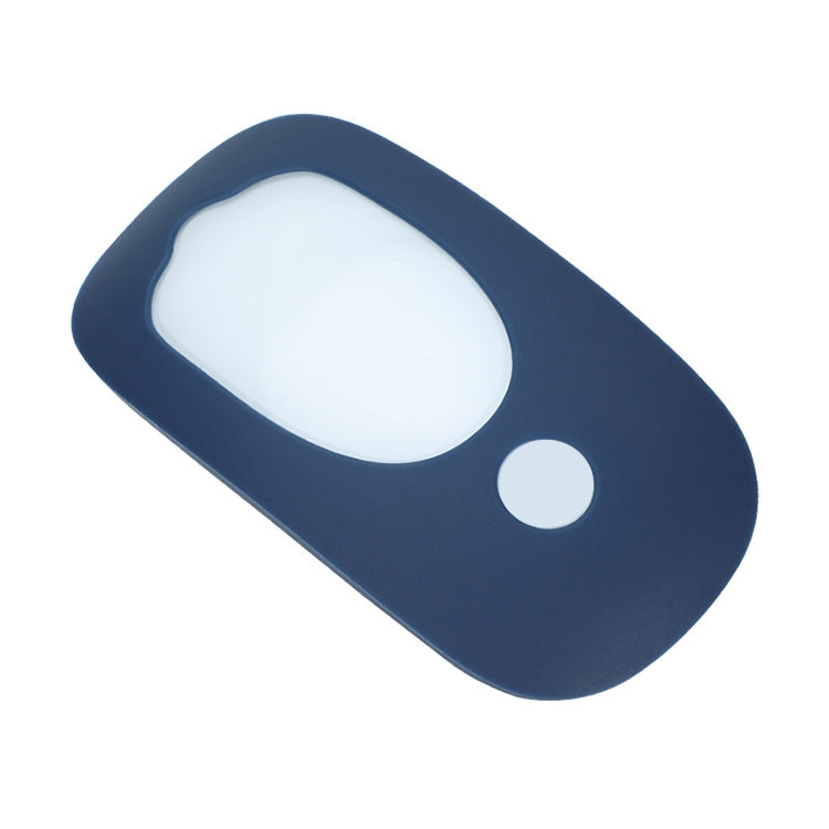 For Apple Magic Mouse 1 / 2 Mouse Silicone Protective Case(Midnight Blue) - Protective Bags by buy2fix | Online Shopping UK | buy2fix