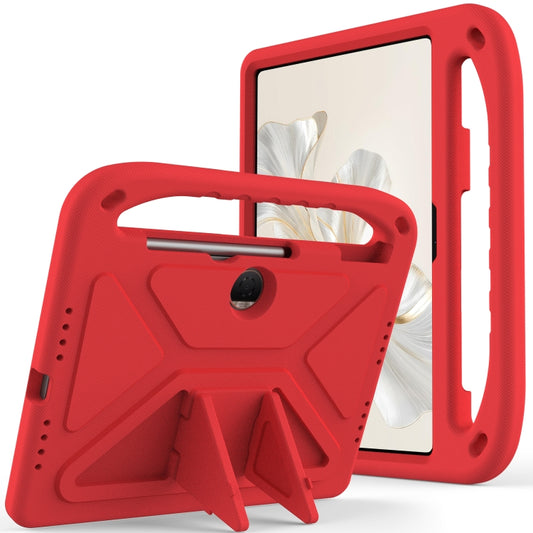 For Honor Pad 9 Handle Portable EVA Shockproof Tablet Case(Red) - Honor by buy2fix | Online Shopping UK | buy2fix