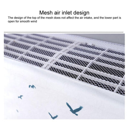 Do Not Take Dust-proof And Anti Direct Blowing Simple Wind Hanging Machine Air Conditioner Moon Cover, Size:Width 86 × Thickness 20 × Height 90cm(Flowerpot) - Dust Covers by buy2fix | Online Shopping UK | buy2fix