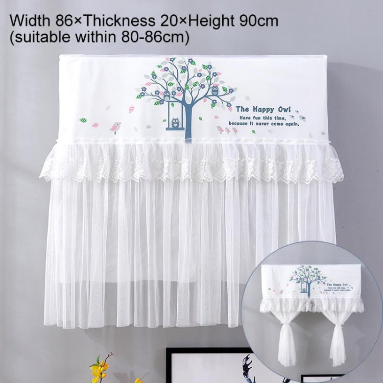 Do Not Take Dust-proof And Anti Direct Blowing Simple Wind Hanging Machine Air Conditioner Moon Cover, Size:Width 86 × Thickness 20 × Height 90cm(Swing Tree) - Dust Covers by buy2fix | Online Shopping UK | buy2fix