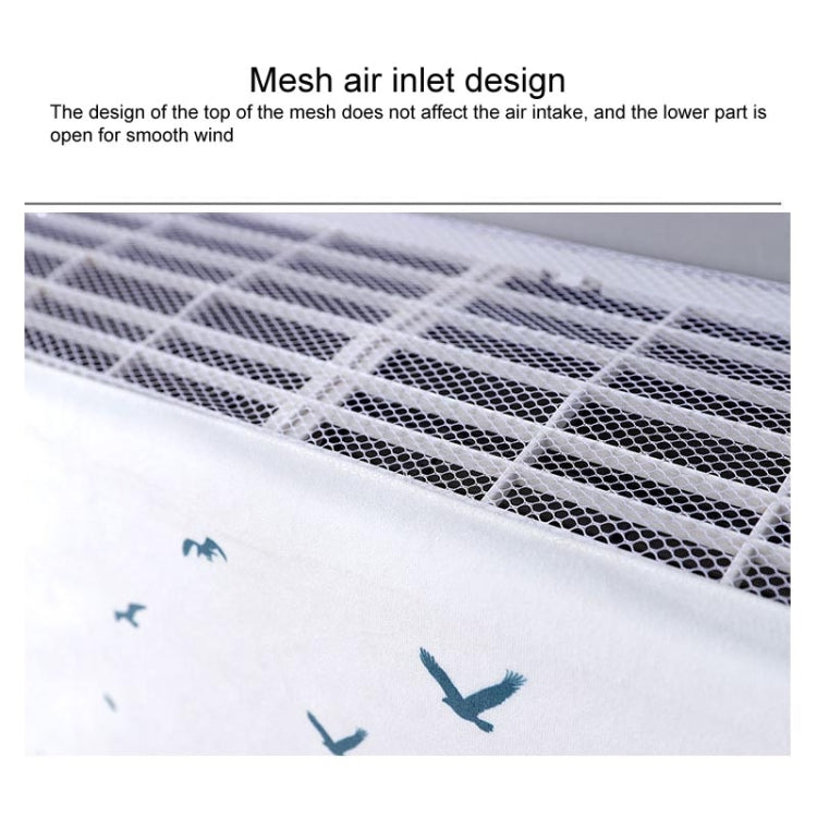 Do Not Take Dust-proof And Anti Direct Blowing Simple Wind Hanging Machine Air Conditioner Moon Cover, Size:Width 92 × Thickness 20 × Height 90cm(Flowerpot) - Dust Covers by buy2fix | Online Shopping UK | buy2fix