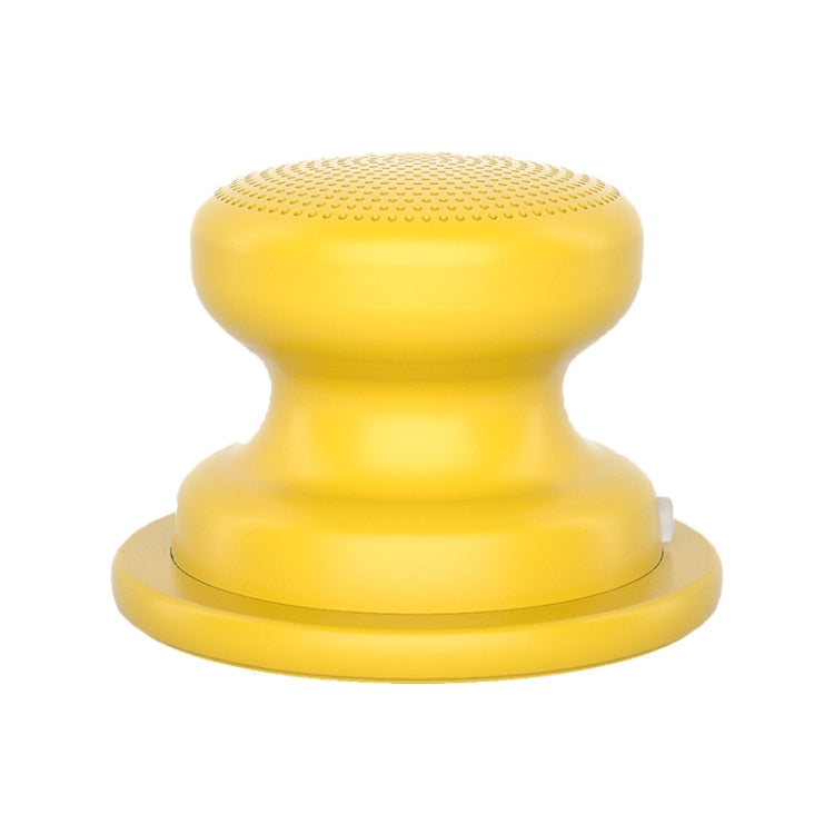 EWA A117 Portable Mini Magnetic Phone Holder Bluetooth Metal Speaker(Yellow) - Mini Speaker by EWA | Online Shopping UK | buy2fix