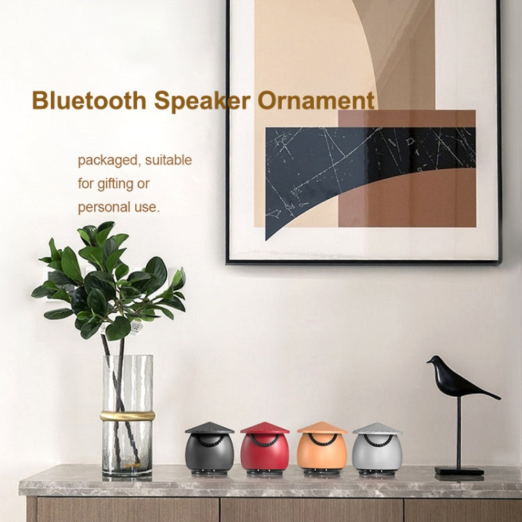 EWA A123 Portable Mini Speaker Chinese Style Bluetooth Speaker(Silver) - Mini Speaker by EWA | Online Shopping UK | buy2fix